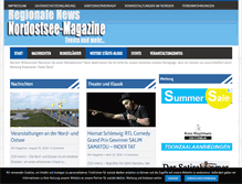 Tablet Screenshot of nordostseemagazine.de